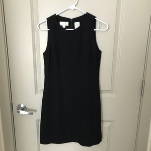 Vintage Liz Claiborne Black Shift Dress Size 4